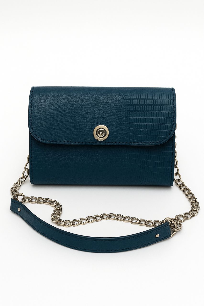 کیف مجلسی زنانه چرم طبیعی لِوینا