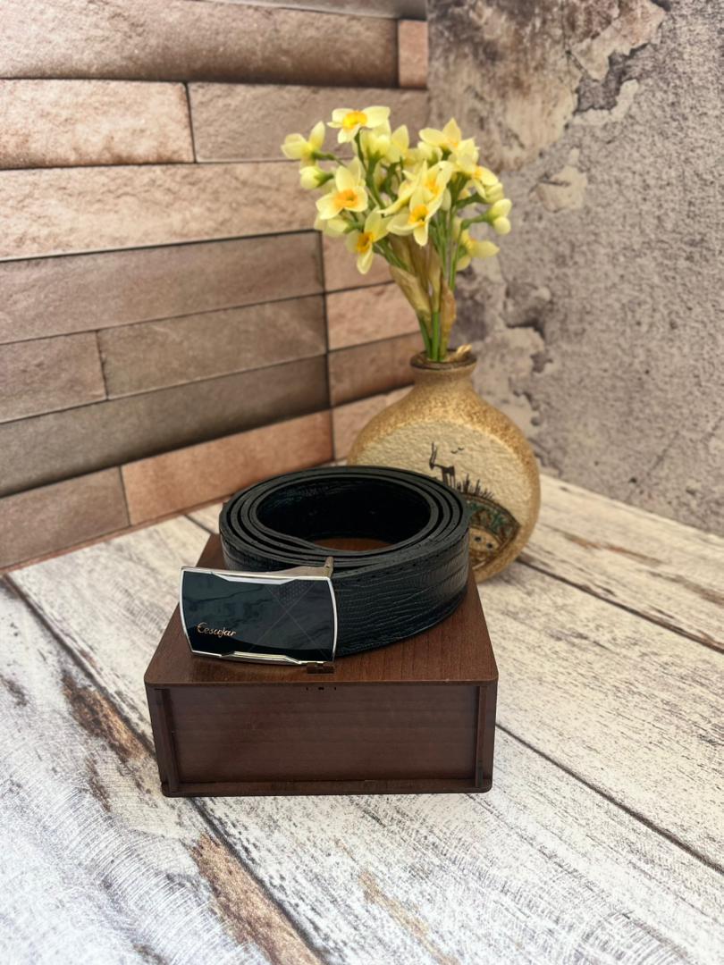 کمربند مردانه چرم کارن